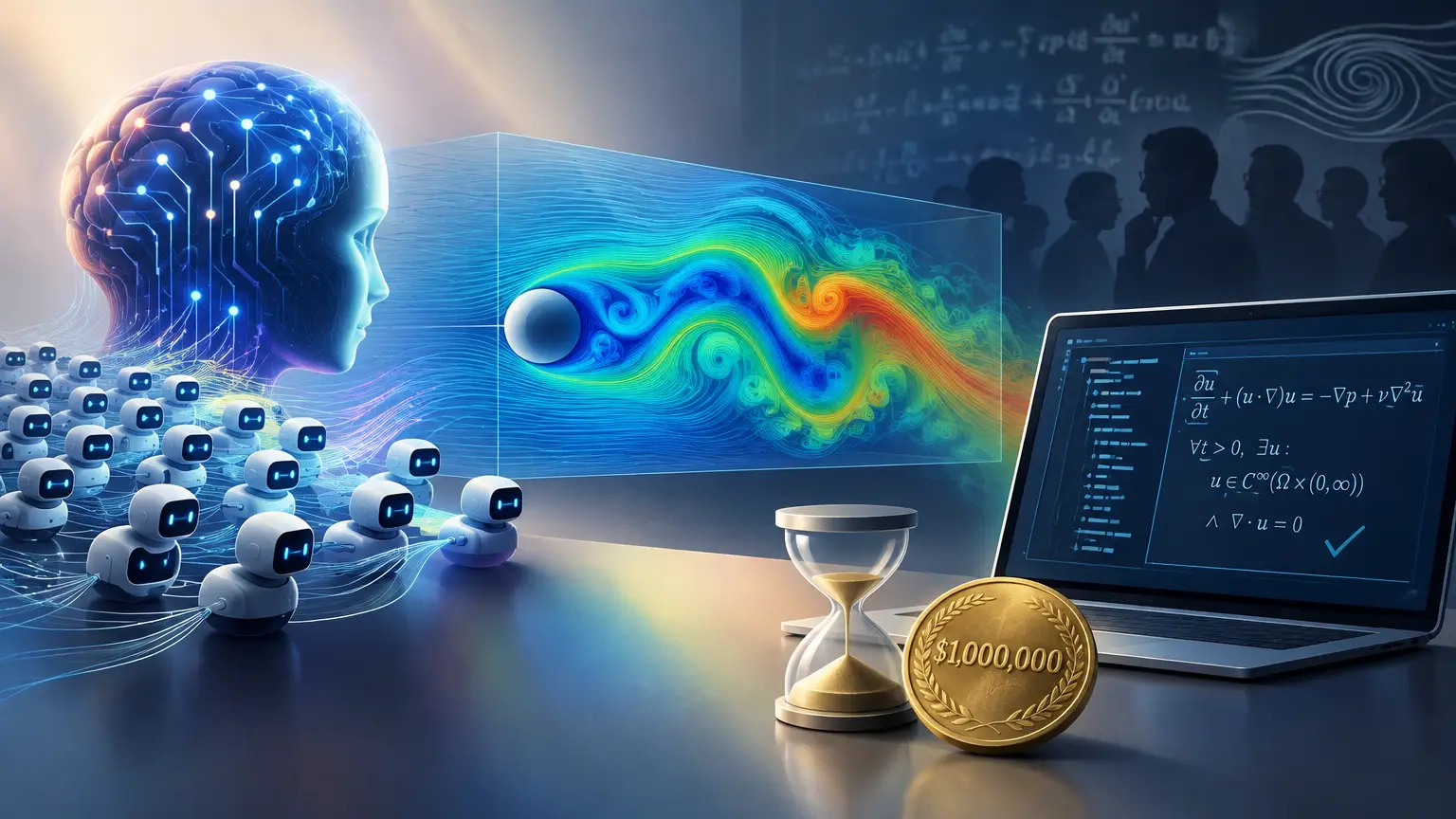 Editorial illustration for Did Artificial Intelligence Solve a Million-Dollar Mathematics Problem?