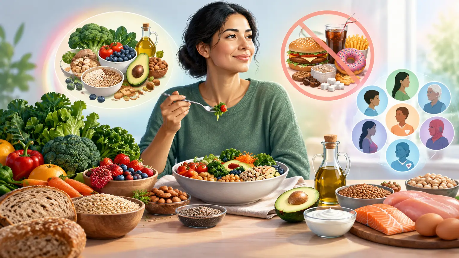 Editorial illustration for What Is the Best Kind of Nutrition?